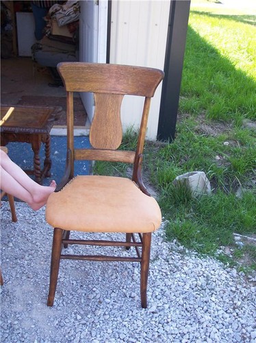 Quartersawn oak back dinette - quartersawn,