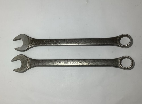 Vintage pair britool 24mm - pair,