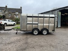 12ft Ifor Williams Cattle Trailer. Loader Tractor Spreader Tanker Pickup Isuzu