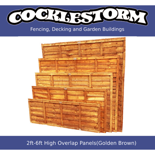 2ft 6ft high overlap - high,