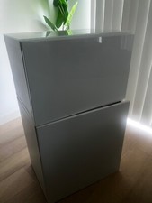 White besta ikea unit with