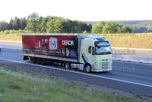 Truck photo volvo tarpaulin - fh,