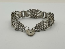 Sterling Silver Gate Bracelet