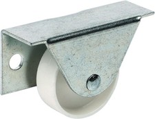 4 x Fixed Castor for Underbed Boxes Ø 35 mm Wheel Side Plate Fixing of Hafele