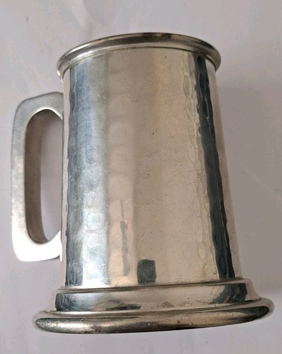 English pewter pint glass - 1/2,