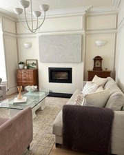 FRENCH VINTAGE SIDEBOARDS OR BEDSIDE CABINETS PAIR CHEST OF DRAWERS (1950s)