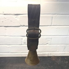Antique Brass Bronze Cow Bell