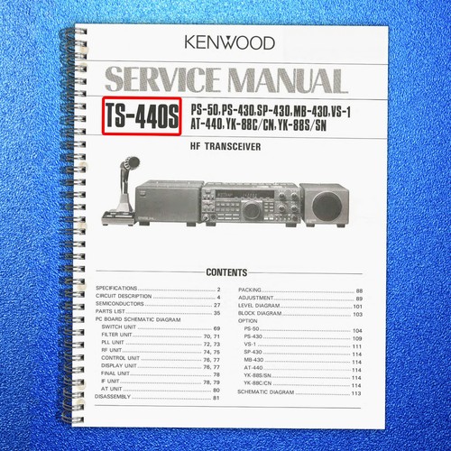 Kenwood 440s transceiver - ts-440s, hf