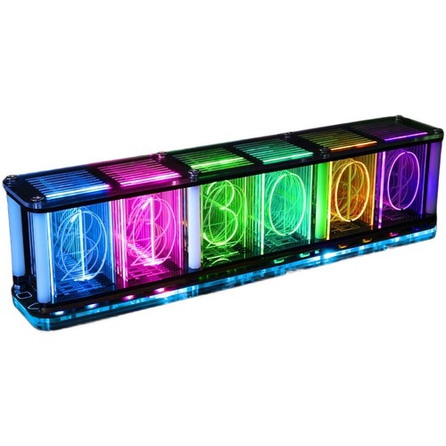 Diy retro nixie tube clock - retro,