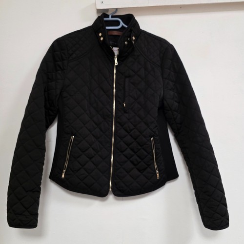 Ladies zara black quilted - zara,