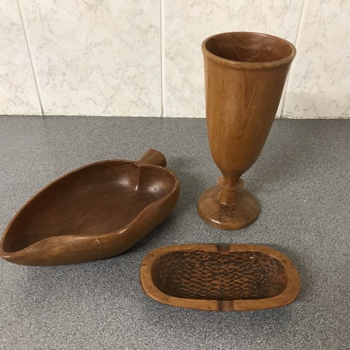 Vintage wooden carved items - vintage,