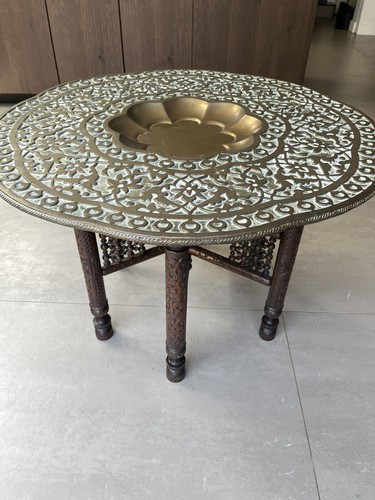 Antique indian benares folding - antique,