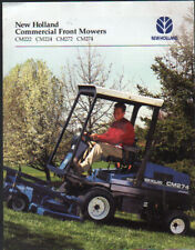 New Holland Commercial Front Lawn Mowers Brochure Leaflet