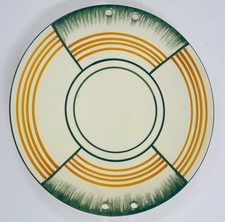 Fruit plate Schramberg majolica decor by Eva Stricker-Zeisel