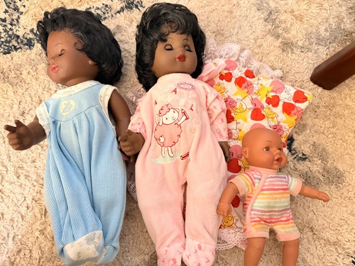 Zapf black african - afro, doll