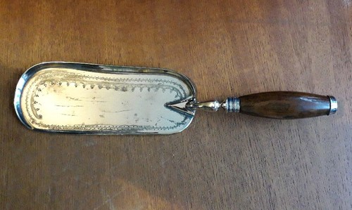 Antique oak handled silver - antique,