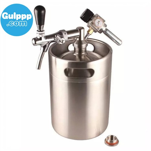 Mini keg growler with - mini, 5l