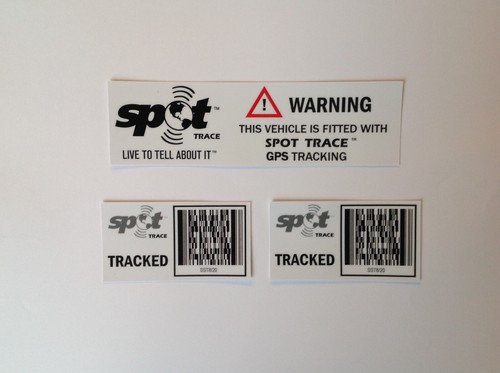Tracker sticker decals gps - decals,