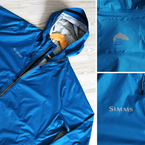 Simms fishing mens blue - mens, nylon