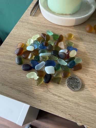 Seaham seaglass colourful - seaham,