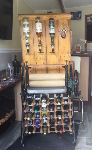 Upcycled vintage mangle - upcycled,