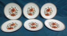 Six  Vintage J&G Meakin Tea