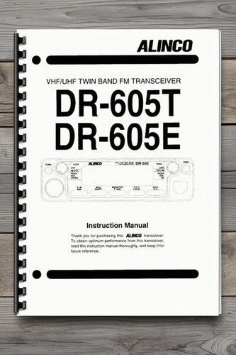 Alinco 605t 605e vhf uhf - dr-605e,