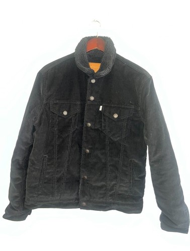 Mens levi black - mens, lined