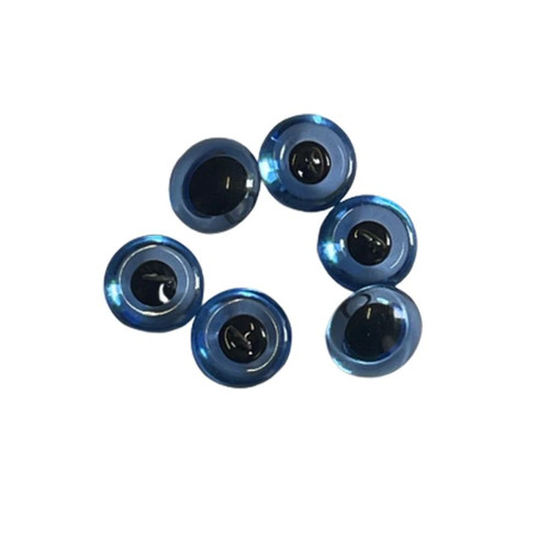 Blue teddy bear eyes - blue,