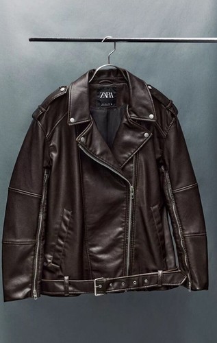 Zara faux leather - leather, jacket