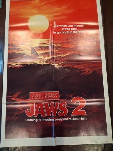Jaws 1978 original - jaws, vintage