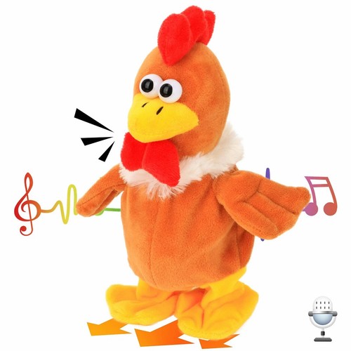 Talking chicken repeats - chicken, what