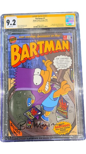 Bartman cgc 2 signature - bartman,