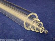 Clear Acrylic Tube 4",6" & 8