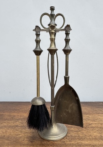 Vintage set solid brass - set,