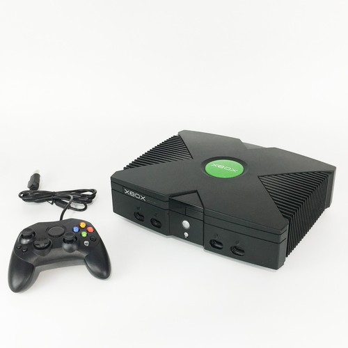 Microsoft xbox original - microsoft, black