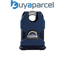 Squire SS50CSBX SS50CS Stronghold Solid Steel Padlock 50mm Closed Shackle CEN4