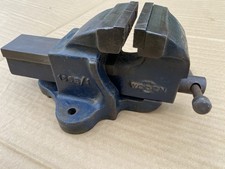 Woden No. 186B/1 Bench Vice 3" Wide Jaws Made in England Vintage Good Condition