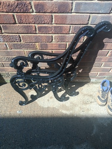 Lions head garden bench - lions,