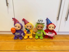 4 x Talking Party Teletubbies