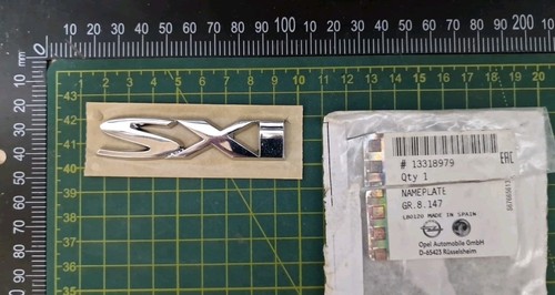 Genuine new vauxhall sxi - new, badge