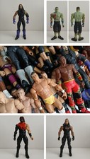 Wrestling Figures - Mattel Basic Elite WWE / WWF - Wrestler Figure Custom Bundle