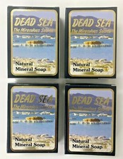Malki Dead Sea Soaps - 100% Natural Mineral Soap 90G 4 x Pack