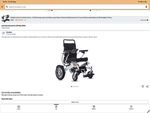 Lightweight folding electric - folding,