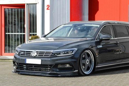 Front bumper spoiler skirt - front,
