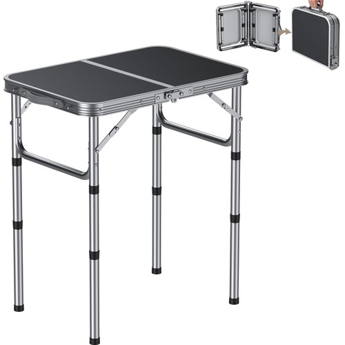 Small folding table adjustable - table,