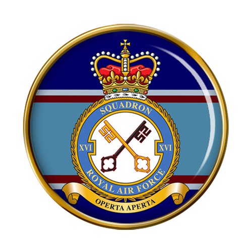 Squadron raf pin - 16, badge