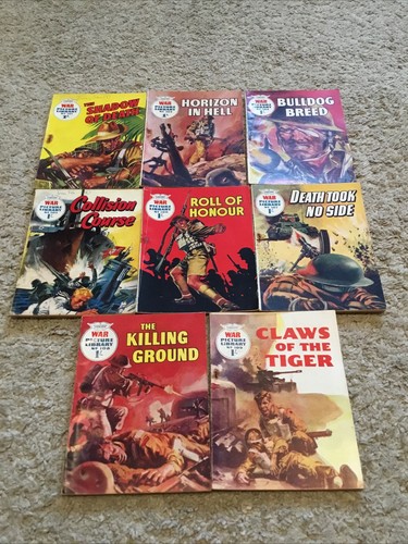 War picture library comics - war,