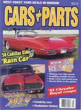 CARS & PARTS March 1998--WA state salvage yard, car show/swap meet guide, restos