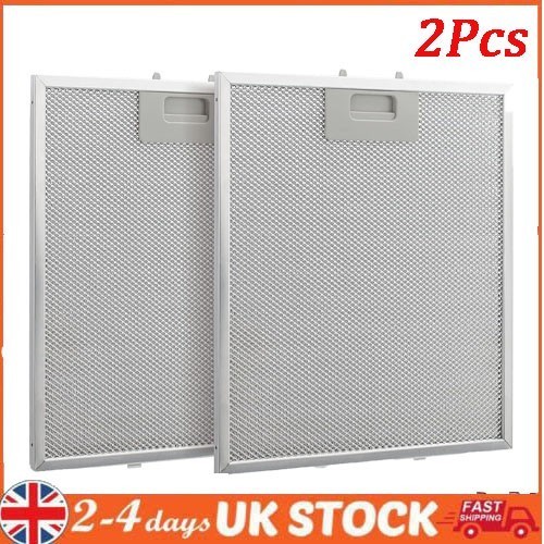 2pcs cooker hood filters - 2pcs, metal